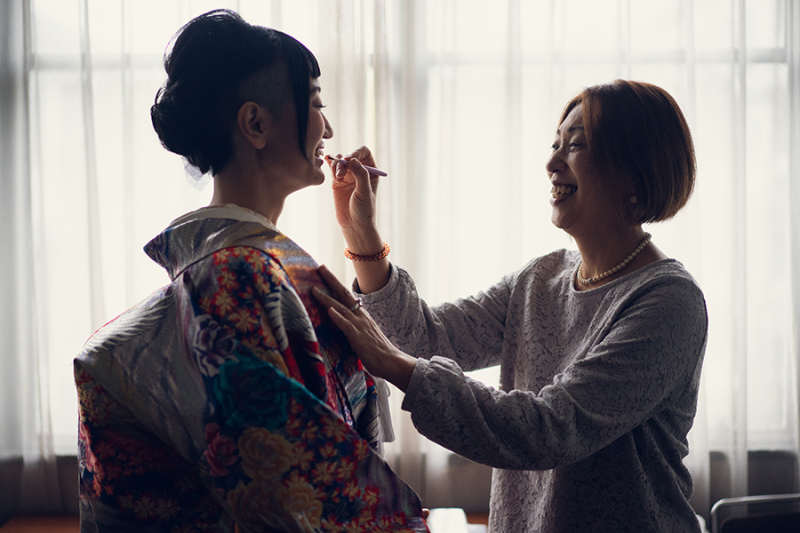 AM11:45 スタートは紅差しの儀