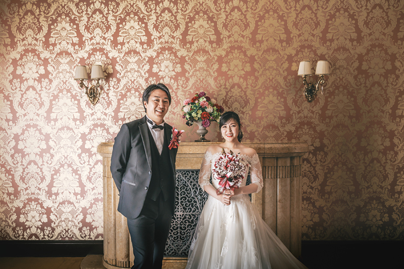 おふたりらしいお写真も