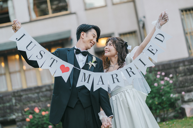 おふたりらしいお写真も