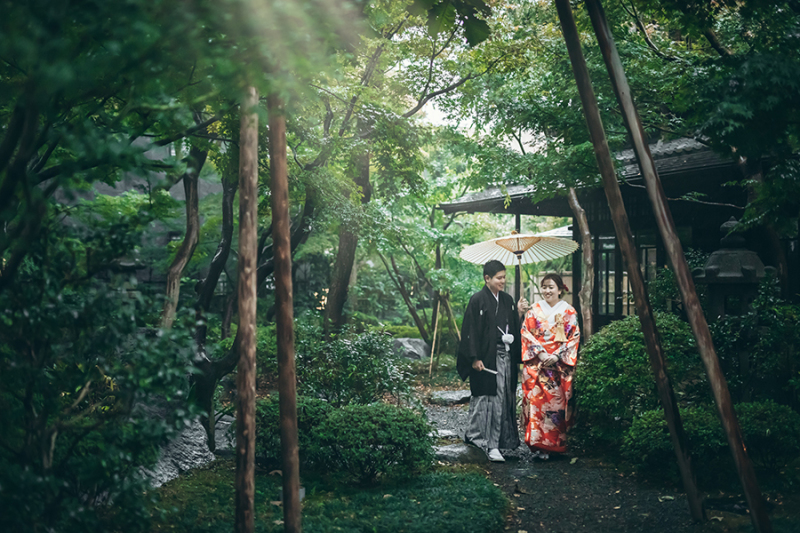 お庭の緑もたっぷり