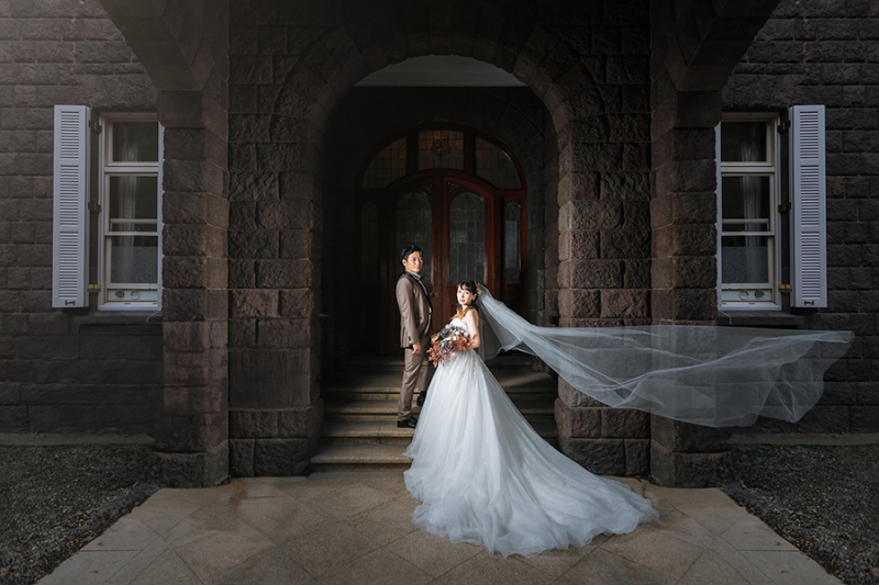 ベールショットも素敵♡