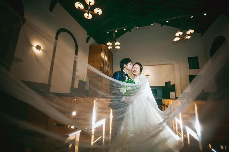 ベールを利用して