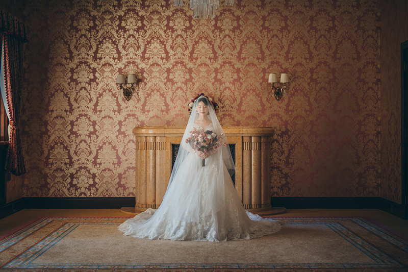 ベールショットも素敵♡