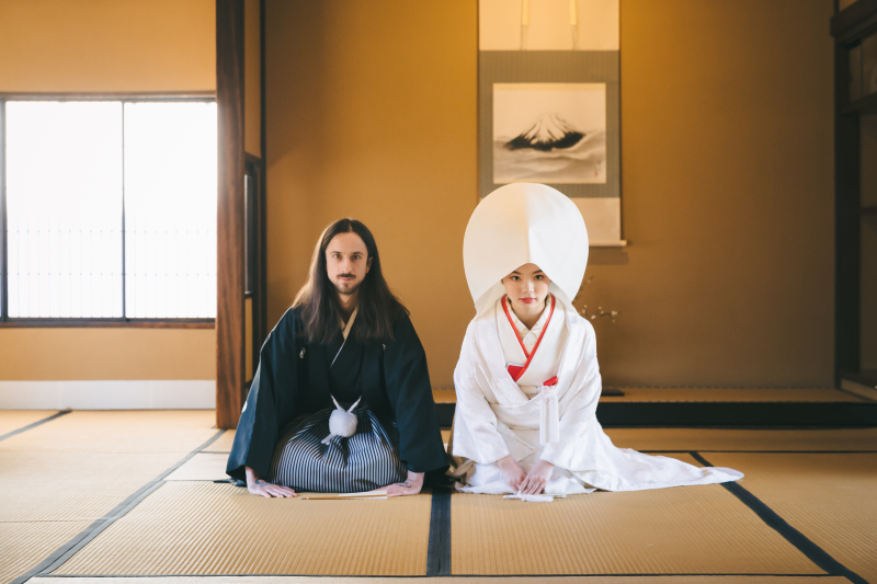 最後は正座カットで締めくくり