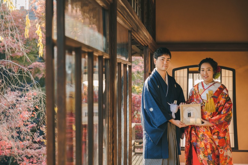 おふたり持込の大切なアイテムも一緒に