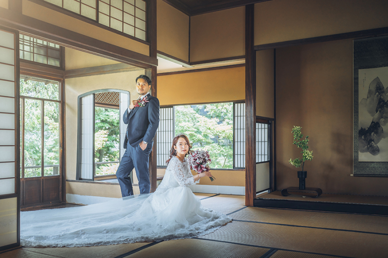 広々とした和室を活かして
