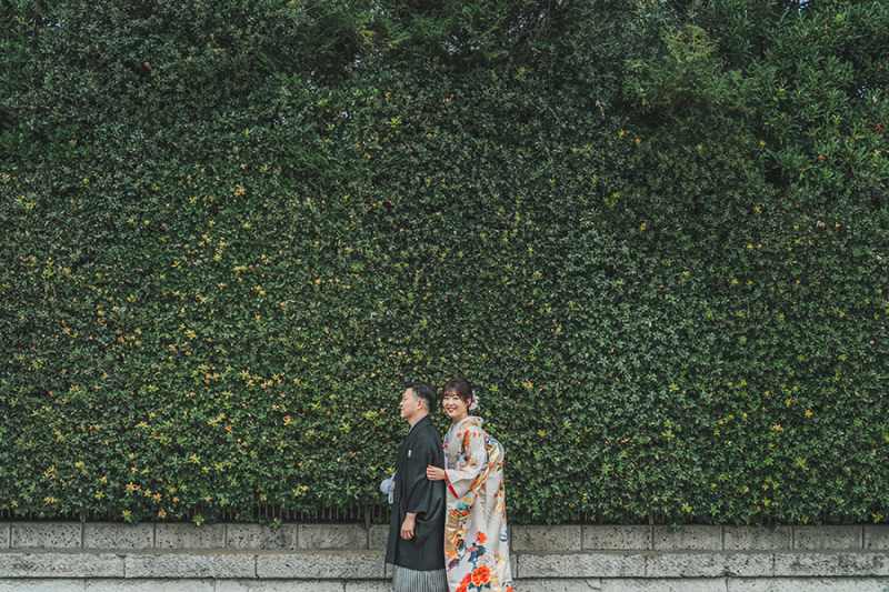 おふたりらしいお写真も