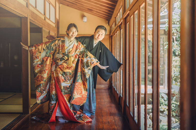 おふたりらしいお写真も