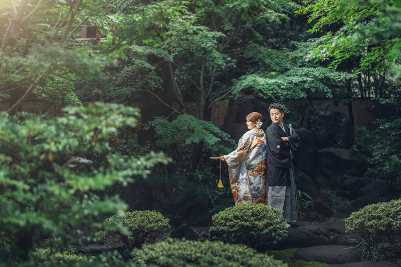 お庭の緑もたっぷり