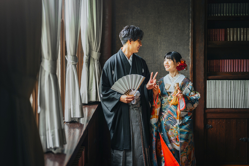おふたりらしいお写真も