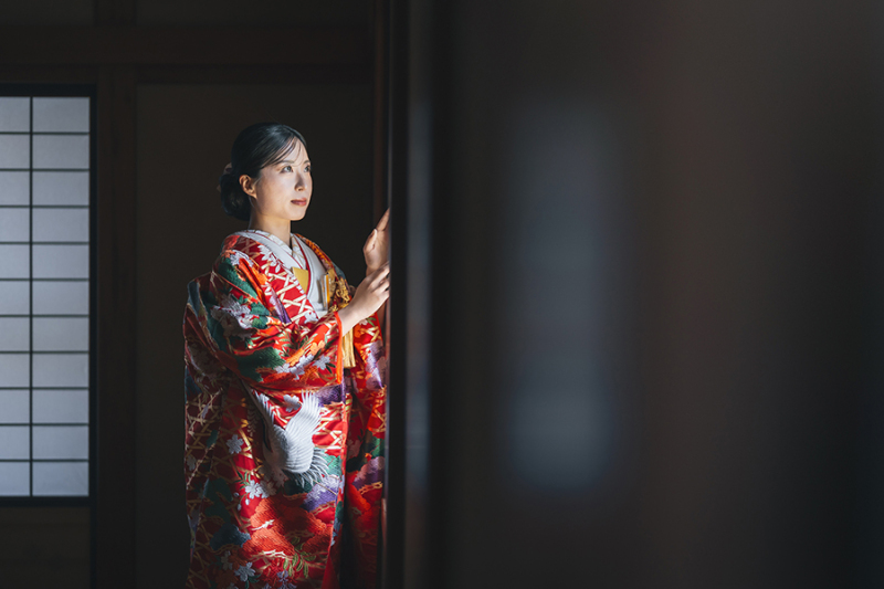 横顔ショット