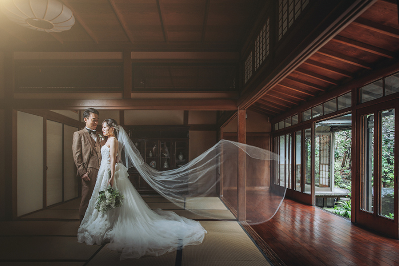 ベールショットも素敵♡