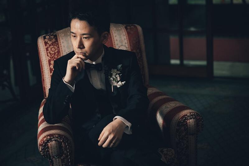 新郎ソロショット