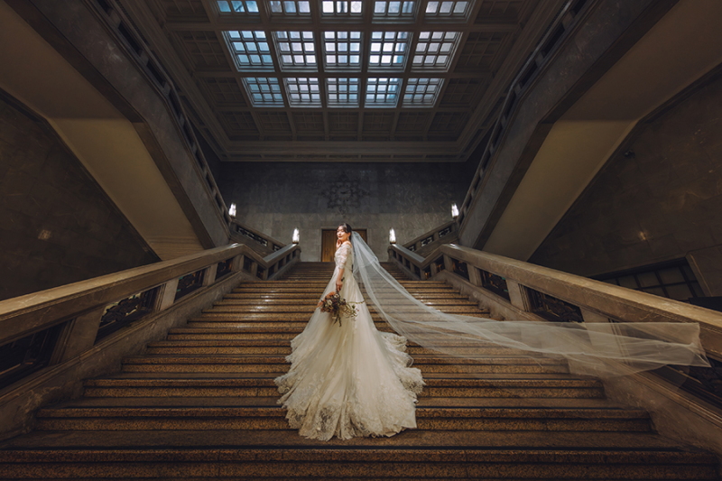 ベールショットも素敵♡