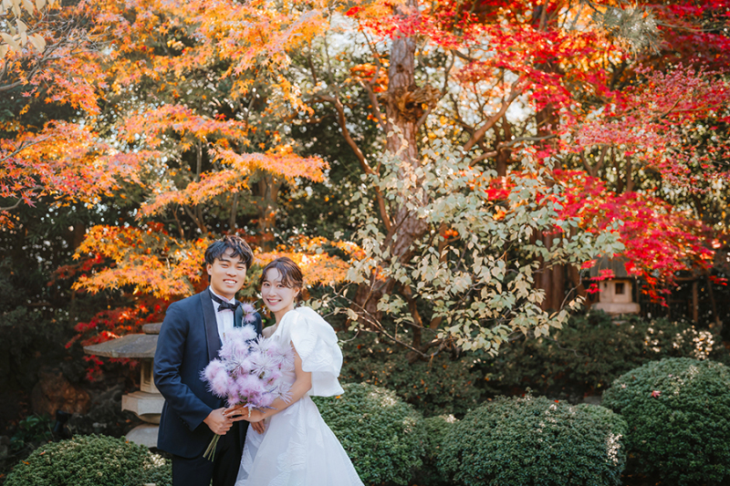 お庭の自然もたっぷり