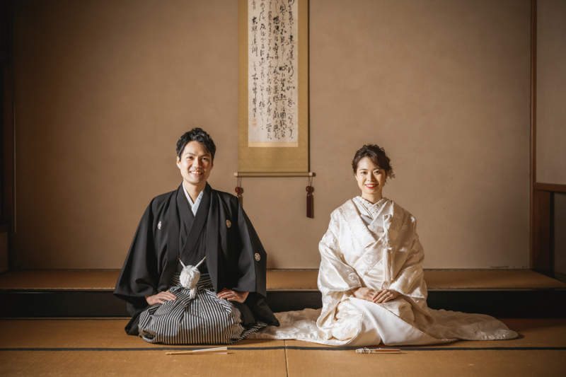 正座のお写真はやっぱり素敵