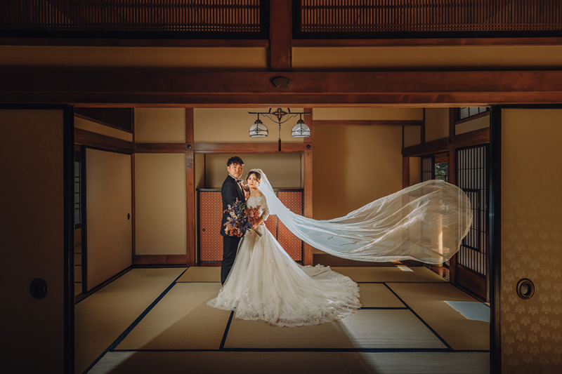 ベールショットも素敵♡