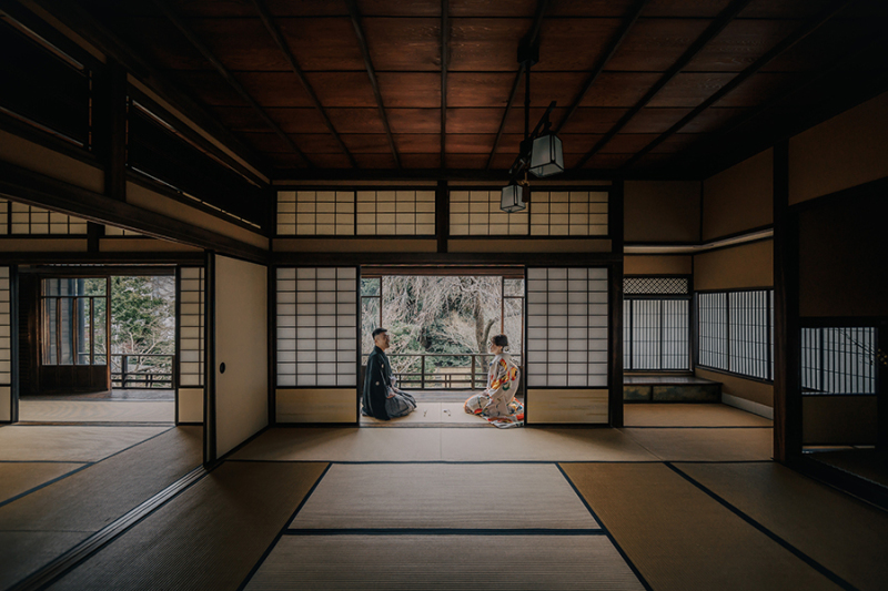 広々とした和室を活かして