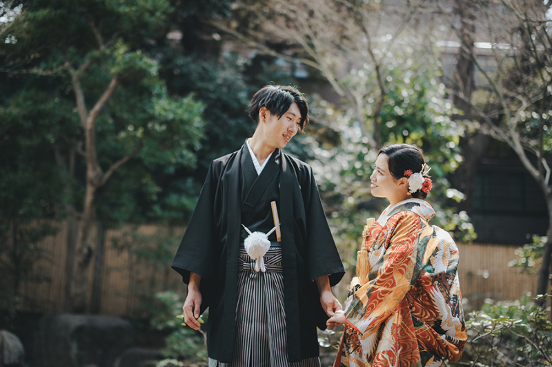 おふたりらしいお写真も