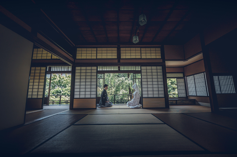 広々とした和室を活かして