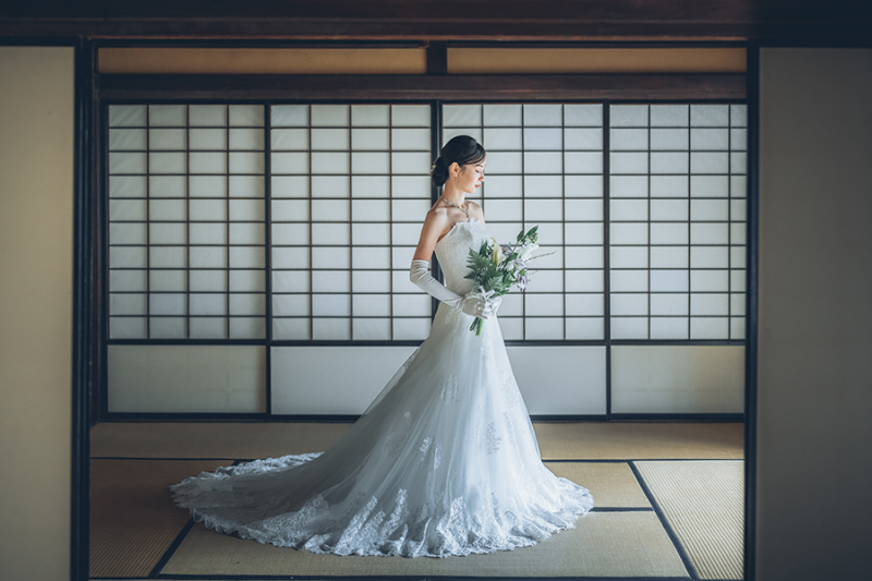 ご新婦様のソロショット