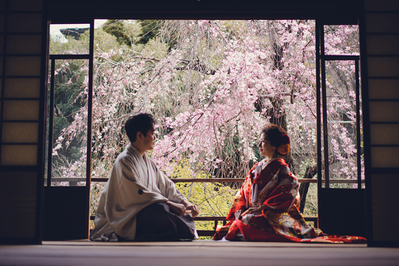 PM12:35 桜と一緒に