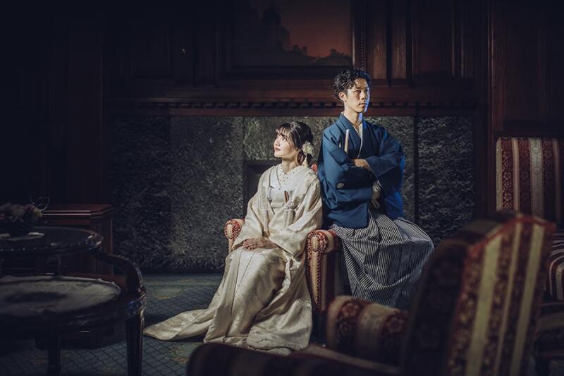 応接間でシックに