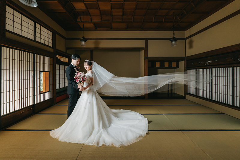 ベールショットも素敵♡