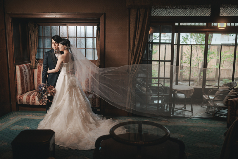 ベールショットも素敵♡