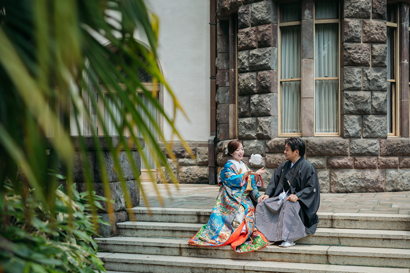 おふたりらしいお写真も