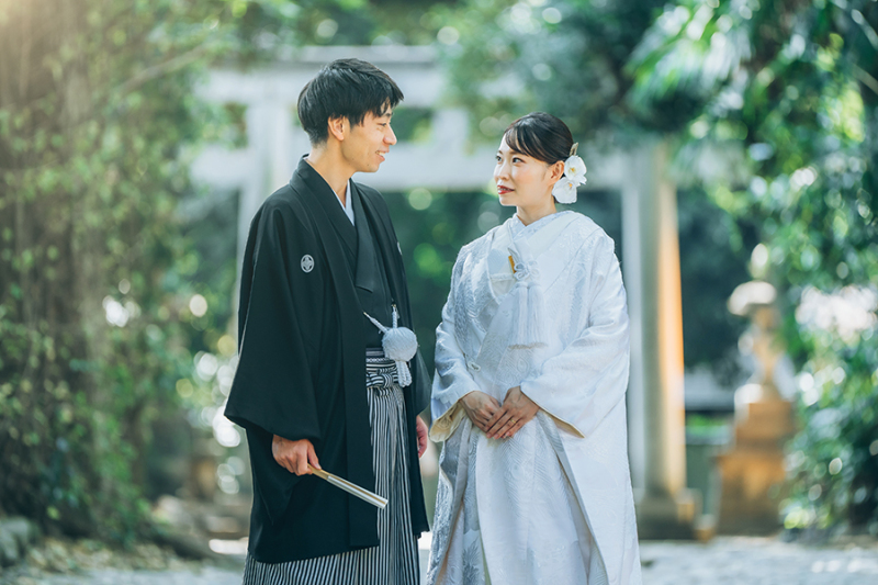 お二人だけの撮影タイム