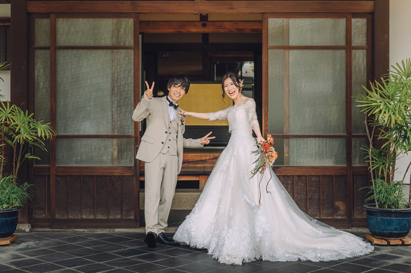 おふたりらしいお写真も