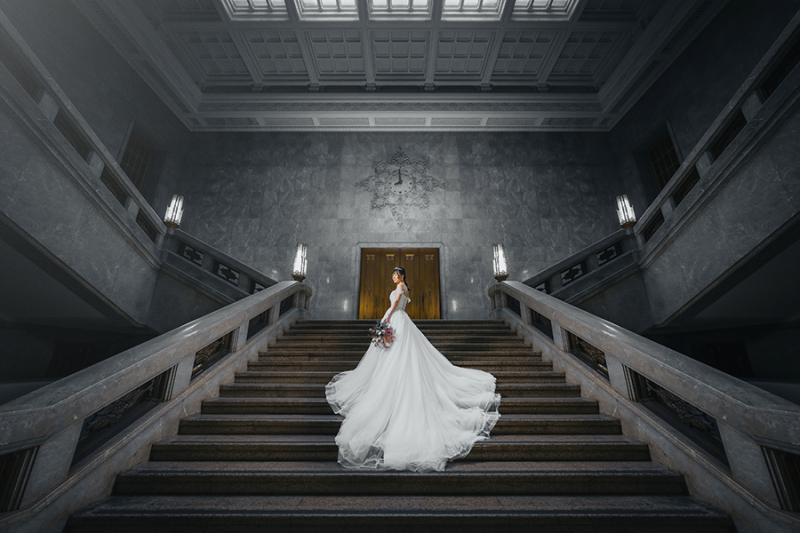 ご新婦様のソロショット