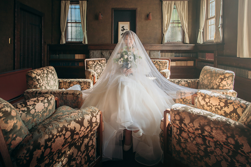 ベールショットも素敵♡