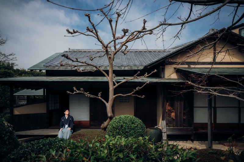 AM10:00 縁側で～