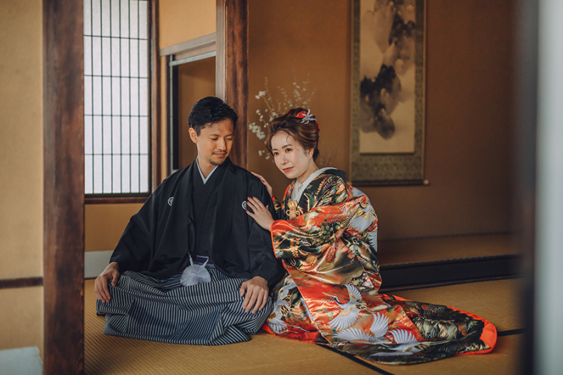 広々とした和室を活かして