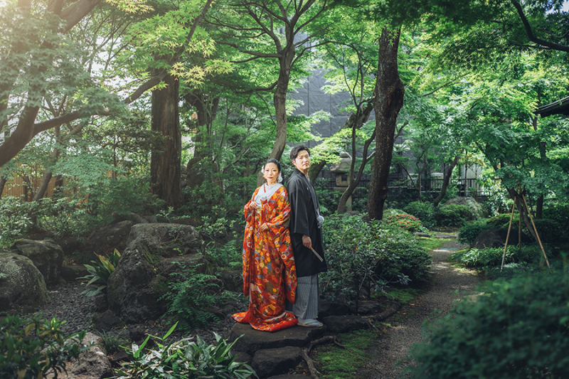 おふたりらしいお写真も