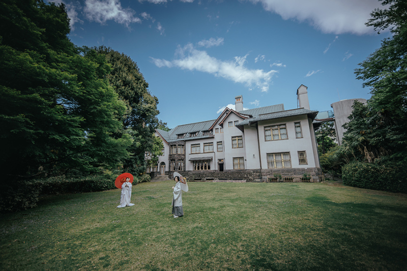 お庭の緑もたっぷり