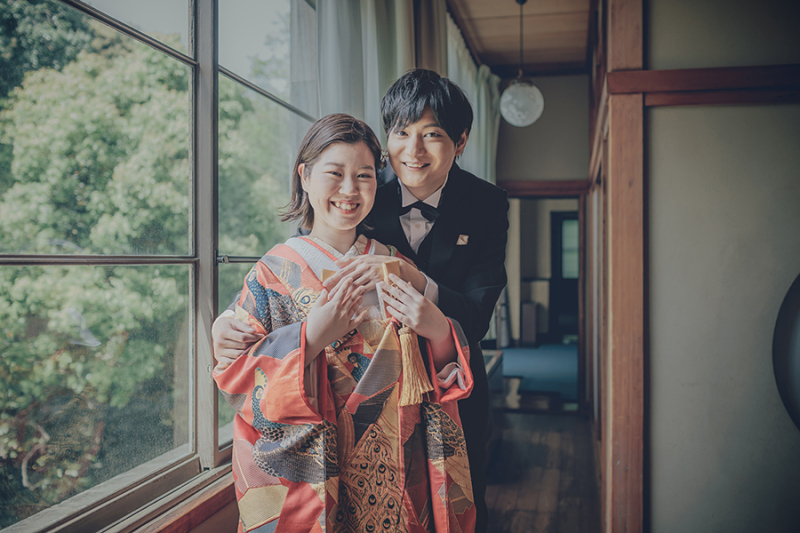 おふたりらしいお写真も