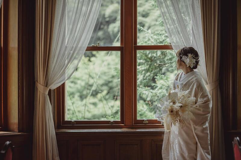 ご新婦様のソロショット