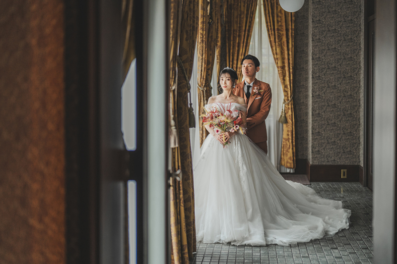 おふたりらしいお写真も