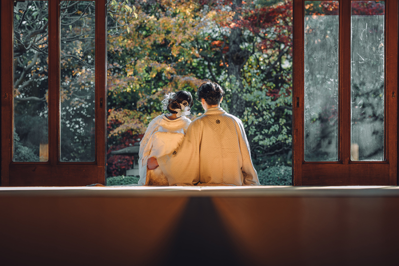 おふたりらしいお写真も