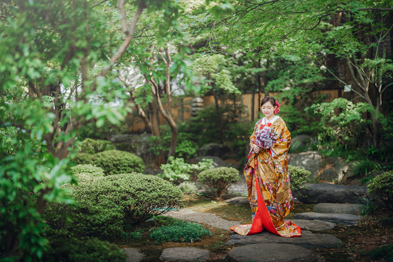 お庭の緑もたっぷり