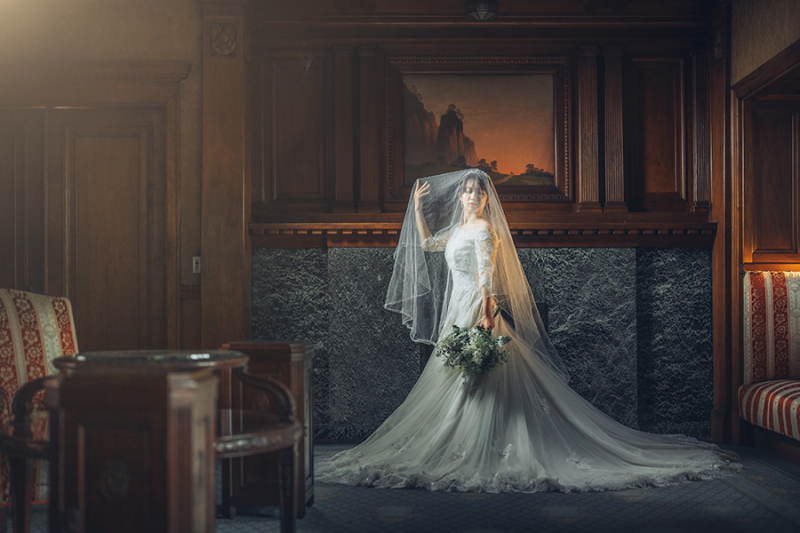 ご新婦様のソロショット