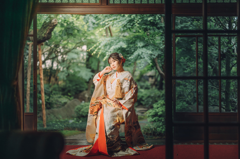 ご新婦様のソロショット