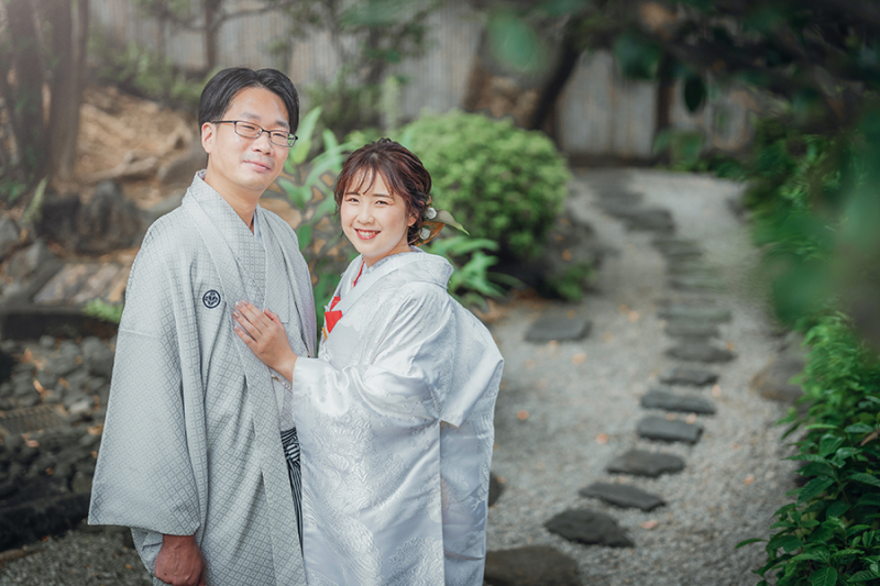 おふたりらしいお写真も