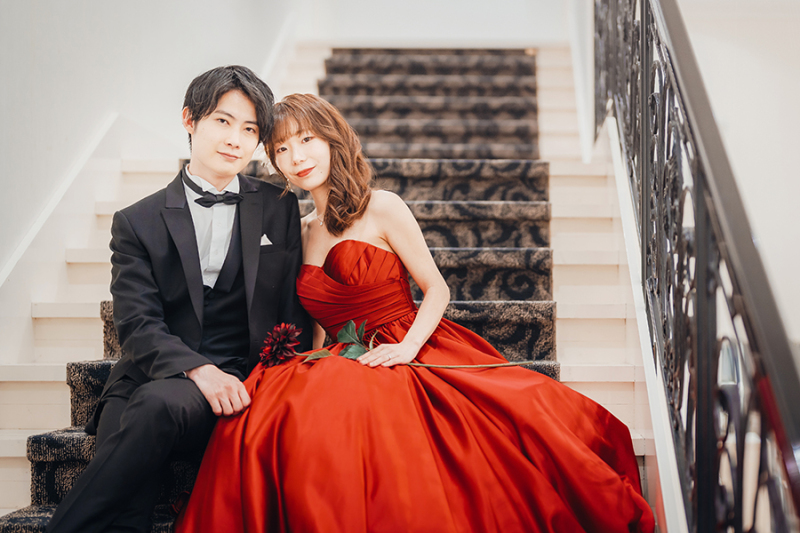 おふたりらしいお写真も