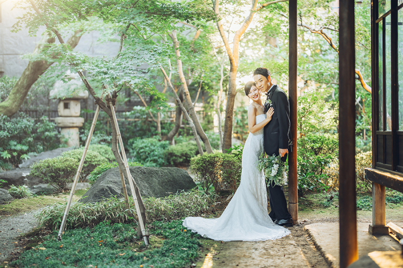 お庭の緑もたっぷり