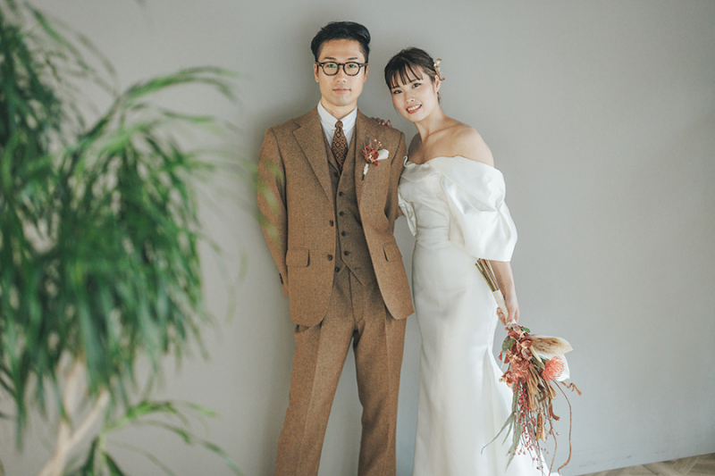 おふたりらしいお写真も