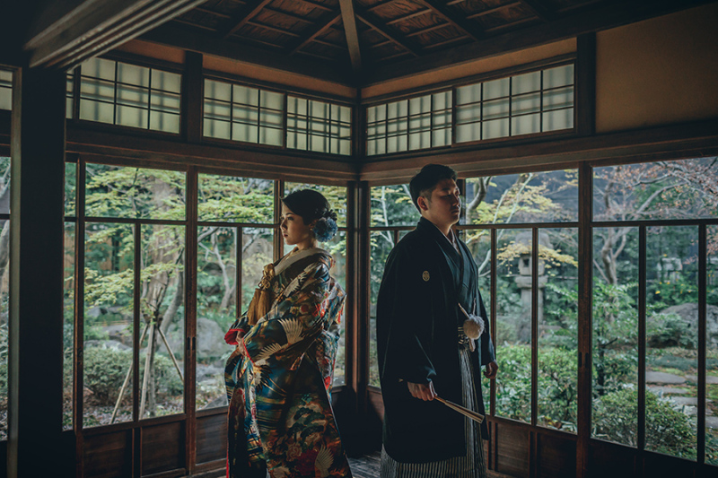 お庭の緑もたっぷり